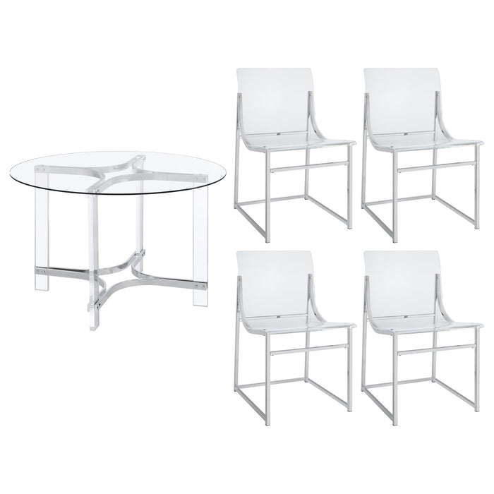 Keeling 5 Pc Dining Set - National Warehouse Furniture (Buffalo, NY)