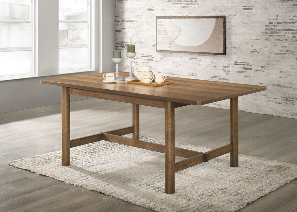 Crestmore 71-inch Rectangular Wood Dining Table Walnut - National Warehouse Furniture (Buffalo, NY)