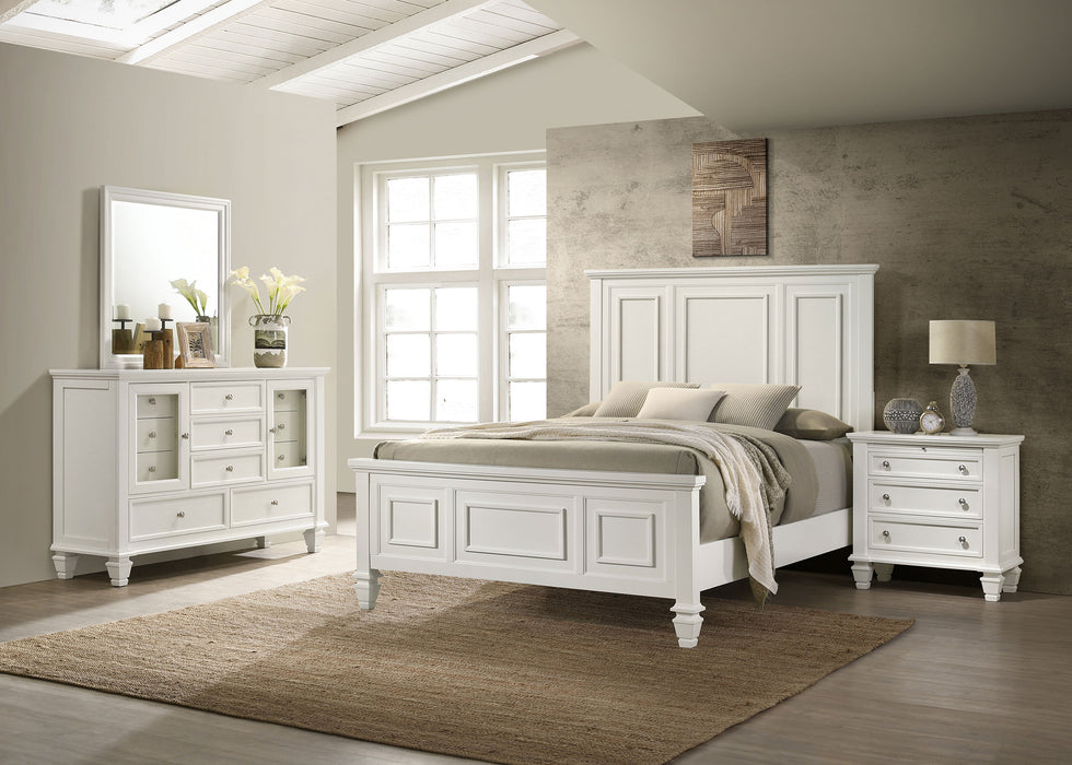 Sandy Beach 4 & 5 Piece Pc Bedroom Set Cal.King & E.King - National Warehouse Furniture (Buffalo, NY)