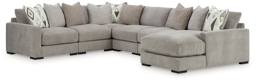 Aslan Court Sectional with Chaise - National Warehouse Furniture (Buffalo, NY)
