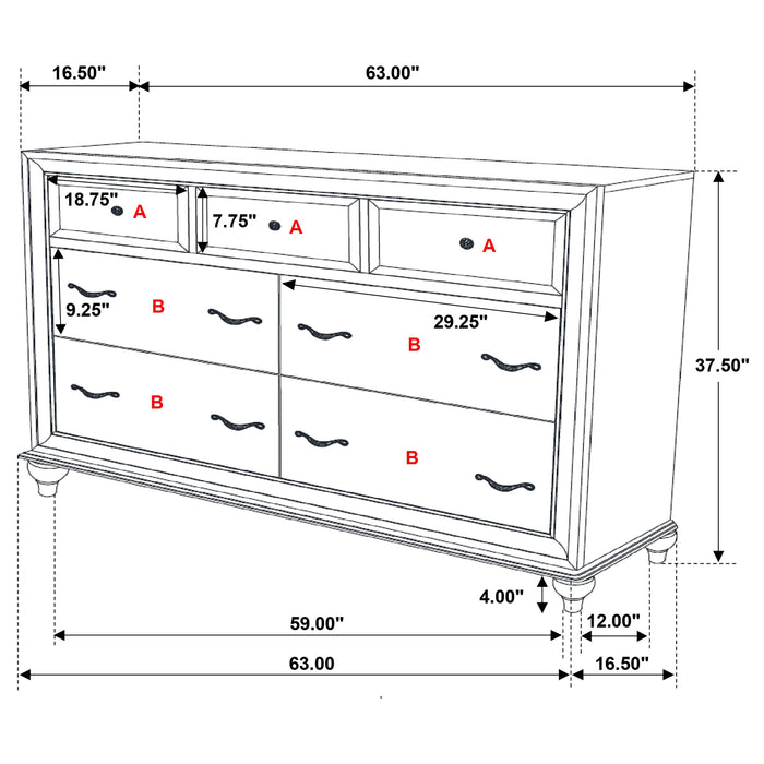 Barzini Bedroom Sets - National Warehouse Furniture (Buffalo, NY)