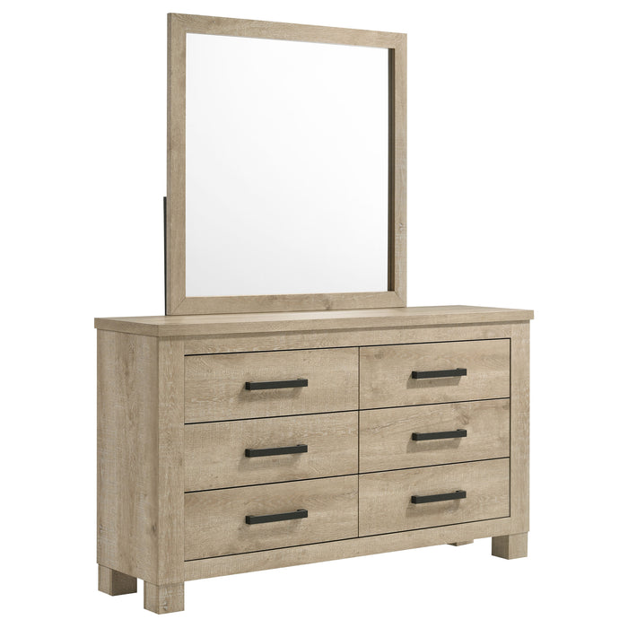 Oakglen Dresser With Mirrors - National Warehouse Furniture (Buffalo, NY)