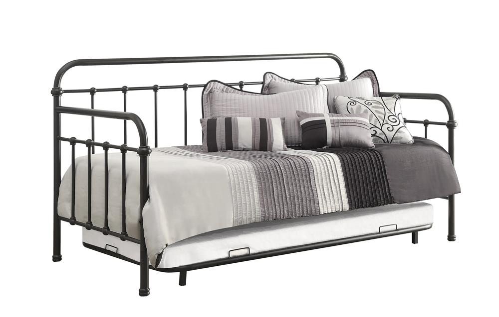 Livingston Daybed with Trundle Dark Bronze - National Warehouse Furniture (Buffalo, NY)