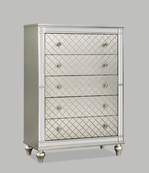 Crown Mark Furniture Cristian 5 Drawer Chest in Beige image