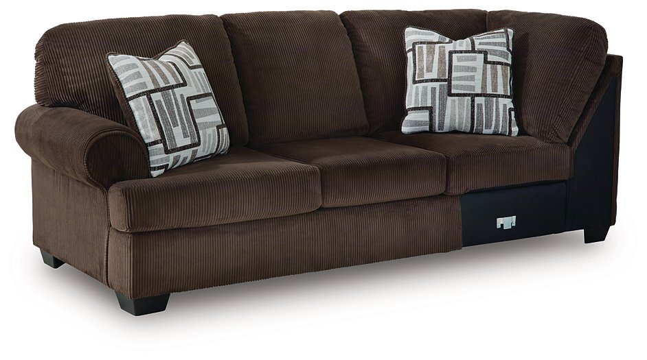 Kimlee Sectional with Chaise - National Warehouse Furniture (Buffalo, NY)