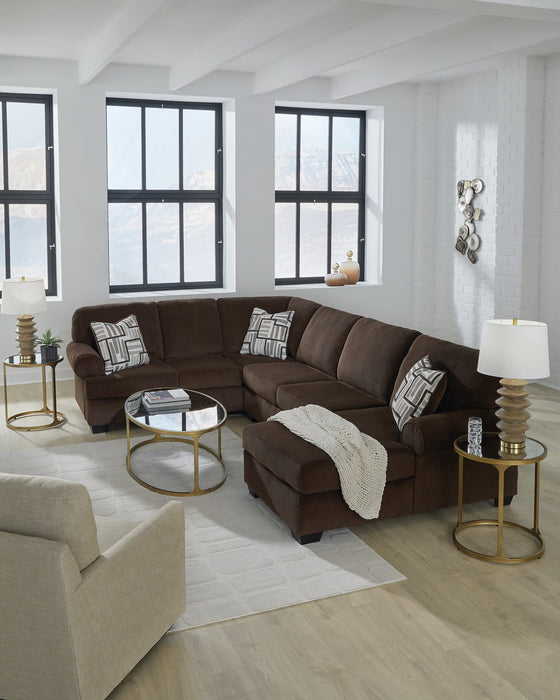 Kimlee Sectional with Chaise - National Warehouse Furniture (Buffalo, NY)