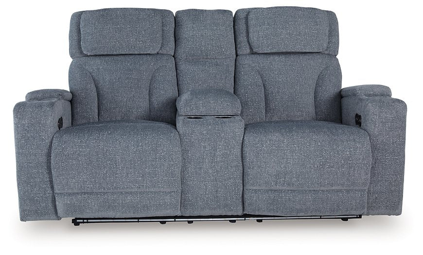 Studio Cave Power Reclining Loveseat with Console - National Warehouse Furniture (Buffalo, NY)