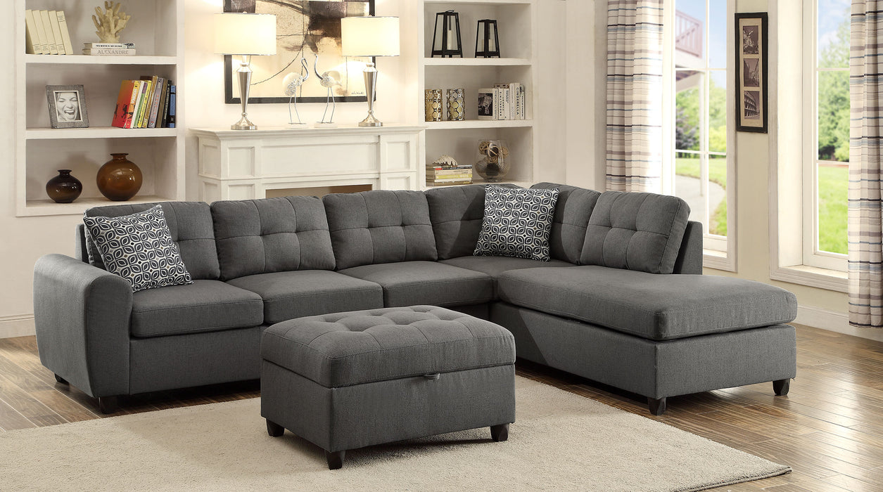 Stonenesse Stationary Sectionals - National Warehouse Furniture (Buffalo, NY)