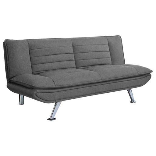 Julian Upholstered Sofa Bed with Pillow-top Seating Grey - National Warehouse Furniture (Buffalo, NY)