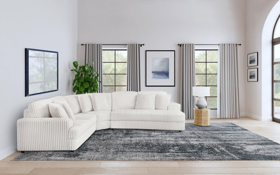 Emberson Upholstered Modular Sectional Sofa Ivory - National Warehouse Furniture (Buffalo, NY)