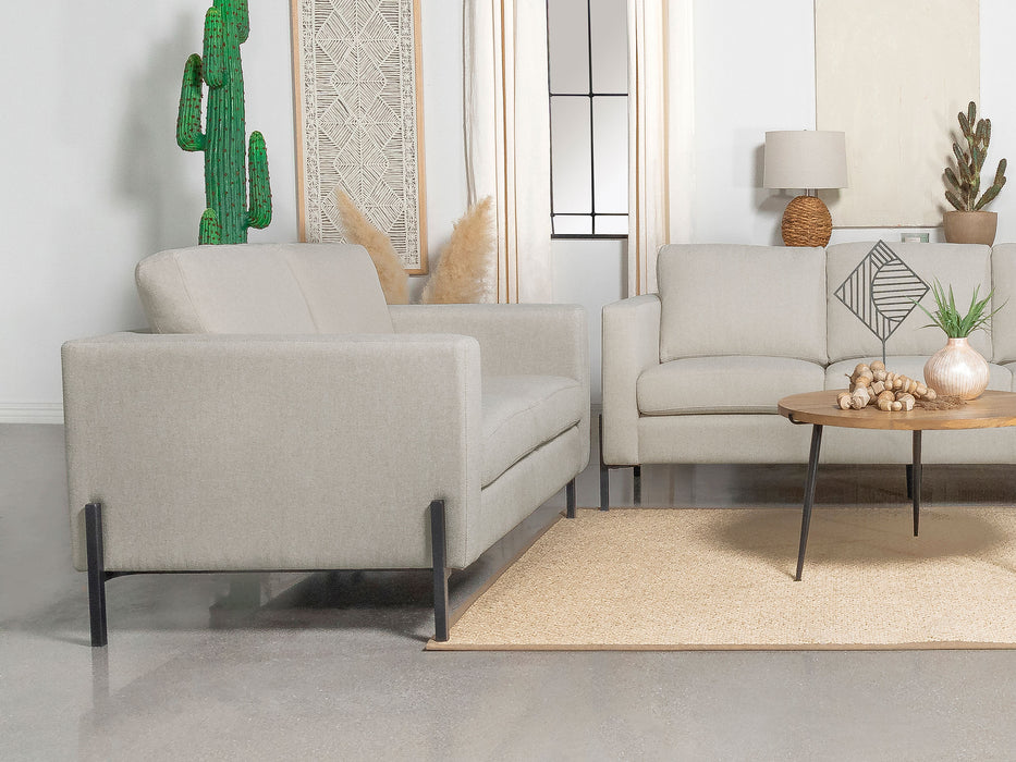 Tilly Upholstered Track Arms Loveseat - National Warehouse Furniture (Buffalo, NY)