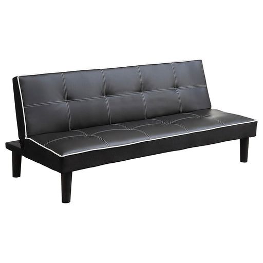 Katrina Tufted Upholstered Sofa Bed Black - National Warehouse Furniture (Buffalo, NY)