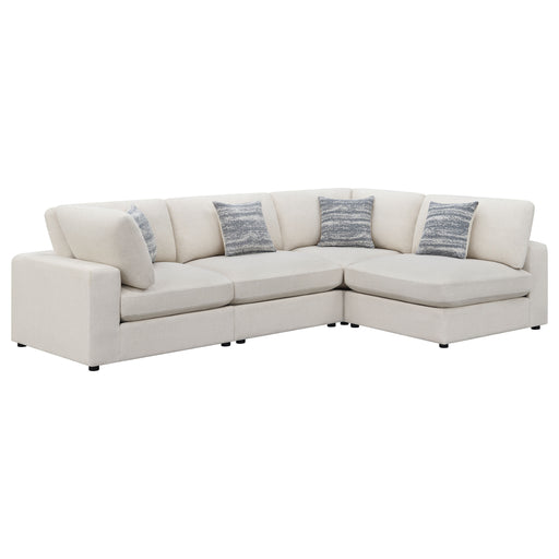 Serene 4 Pc Sectional Beige - National Warehouse Furniture (Buffalo, NY)