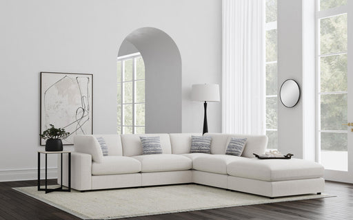 Serene 5-piece Upholstered Modular Sectional Sofa Beige - National Warehouse Furniture (Buffalo, NY)