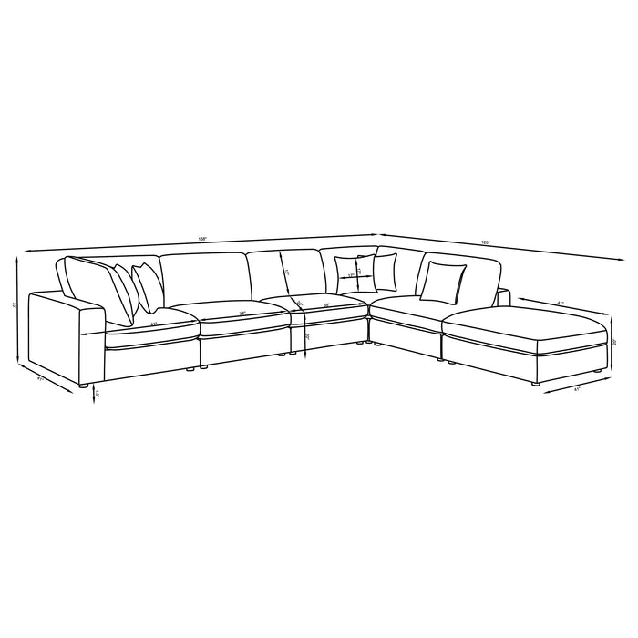 Serene Modular Sectionals sofa sets - National Warehouse Furniture (Buffalo, NY)