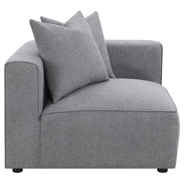 Jennifer Upholstered Corner Chair - National Warehouse Furniture (Buffalo, NY)