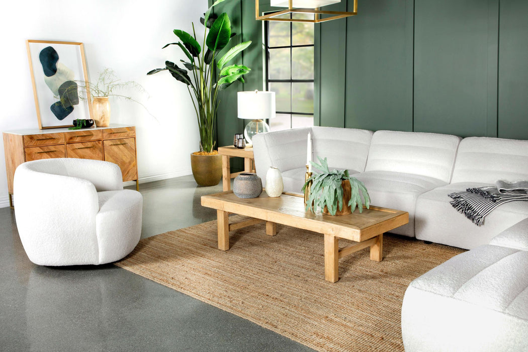 Sunny Upholstered Corner Chair - National Warehouse Furniture (Buffalo, NY)