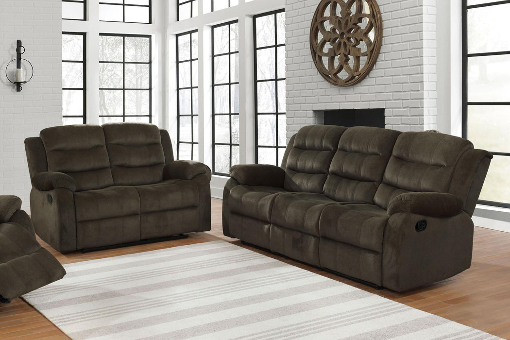 Rodman Upholstered Tufted Living Room Set Olive Brown - National Warehouse Furniture (Buffalo, NY)