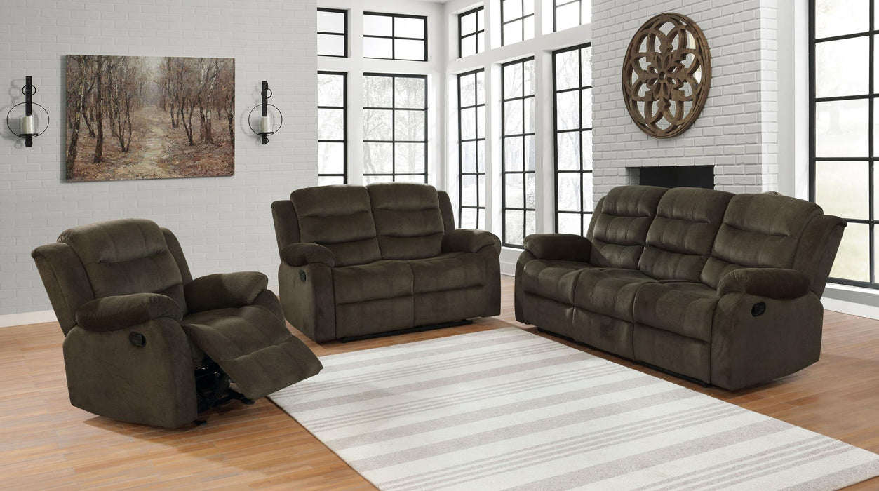 Rodman Upholstered Tufted Living Room Set Olive Brown - National Warehouse Furniture (Buffalo, NY)