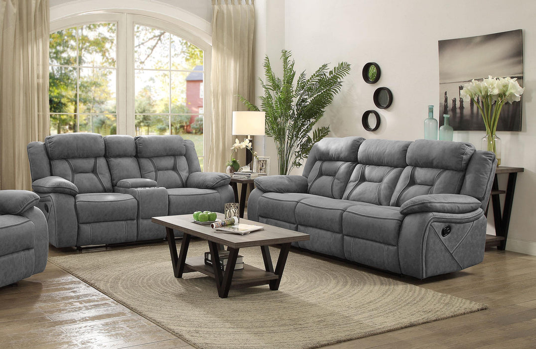 Higgins Upholstered Tufted Living Room Set - National Warehouse Furniture (Buffalo, NY)