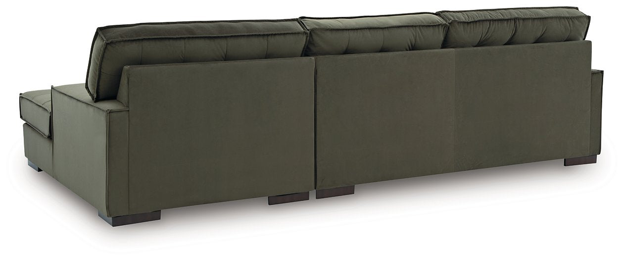 Caspian-Town Sectional with Chaise - National Warehouse Furniture (Buffalo, NY)
