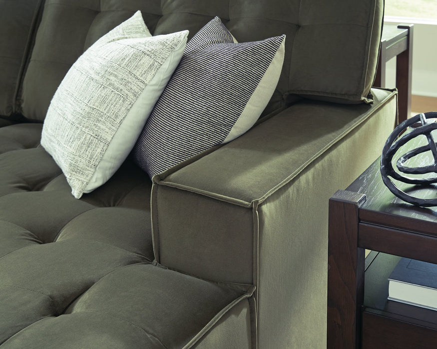 Caspian-Town Sectional with Chaise - National Warehouse Furniture (Buffalo, NY)