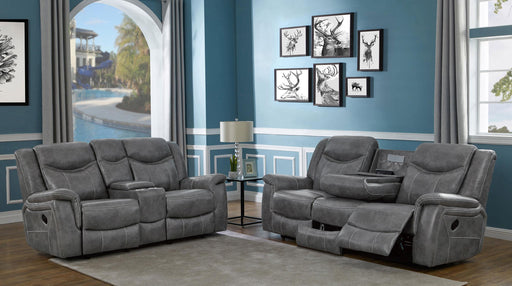 Conrad 2-piece Living Room Set Grey - National Warehouse Furniture (Buffalo, NY)
