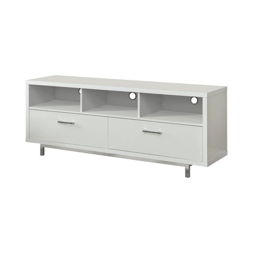 Casey 2-drawer Rectangular TV Console White - National Warehouse Furniture (Buffalo, NY)