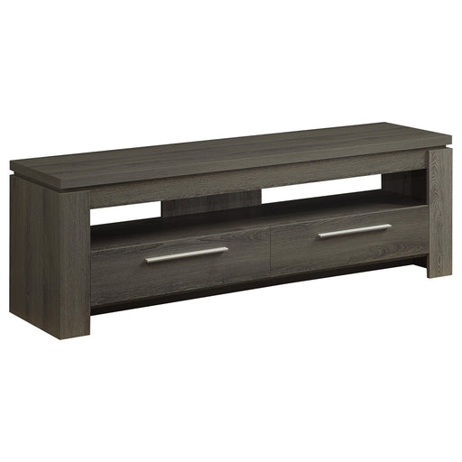Elkton 2-drawer TV Console Weathered Grey - National Warehouse Furniture (Buffalo, NY)