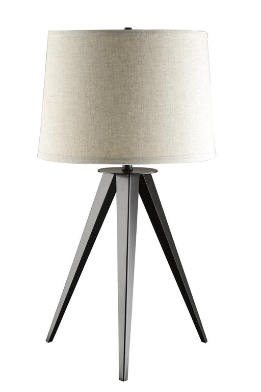 Sabat Tripod Base Table Lamp Black and Light Grey - National Warehouse Furniture (Buffalo, NY)