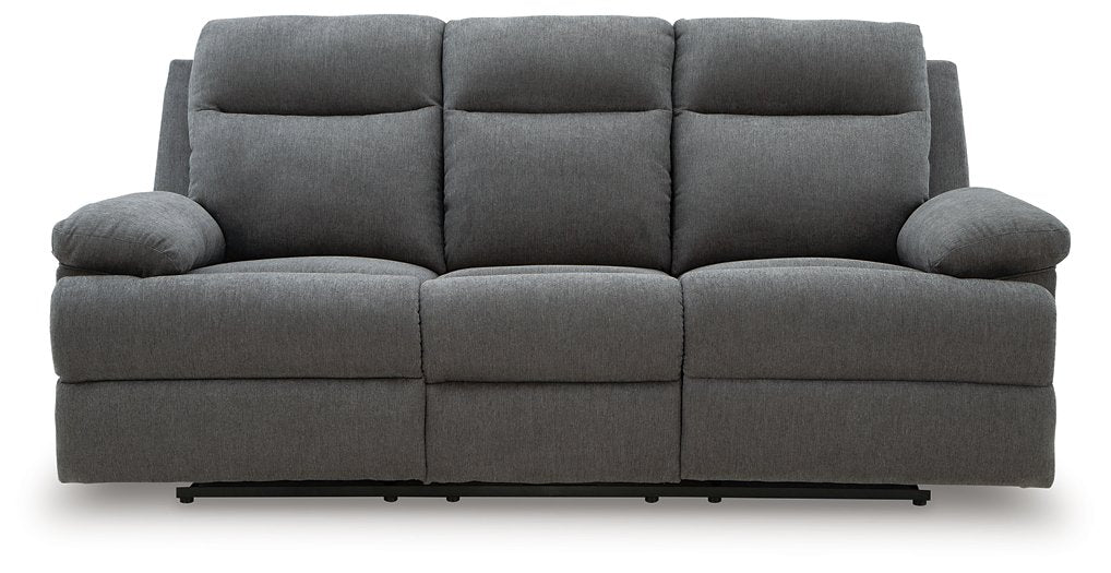 Side-Swipe Reclining Sofa with Drop Down Table - National Warehouse Furniture (Buffalo, NY)