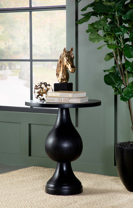 Dianella Round Pedestal Accent Table - National Warehouse Furniture (Buffalo, NY)