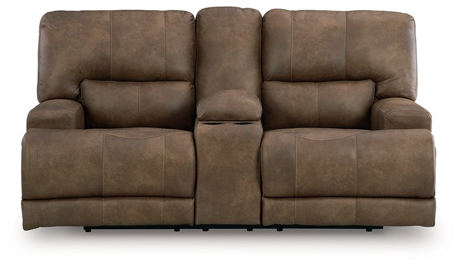 Beckley Place Power Reclining Loveseat with Console - National Warehouse Furniture (Buffalo, NY)