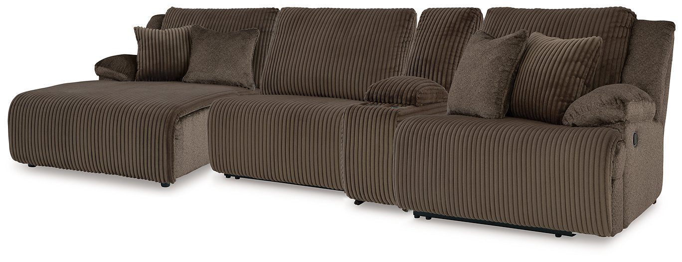 Top Tier Reclining Sectional with Chaise - National Warehouse Furniture (Buffalo, NY)