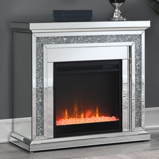 Lorelai Rectangular Freestanding Fireplace Mirror - National Warehouse Furniture (Buffalo, NY)