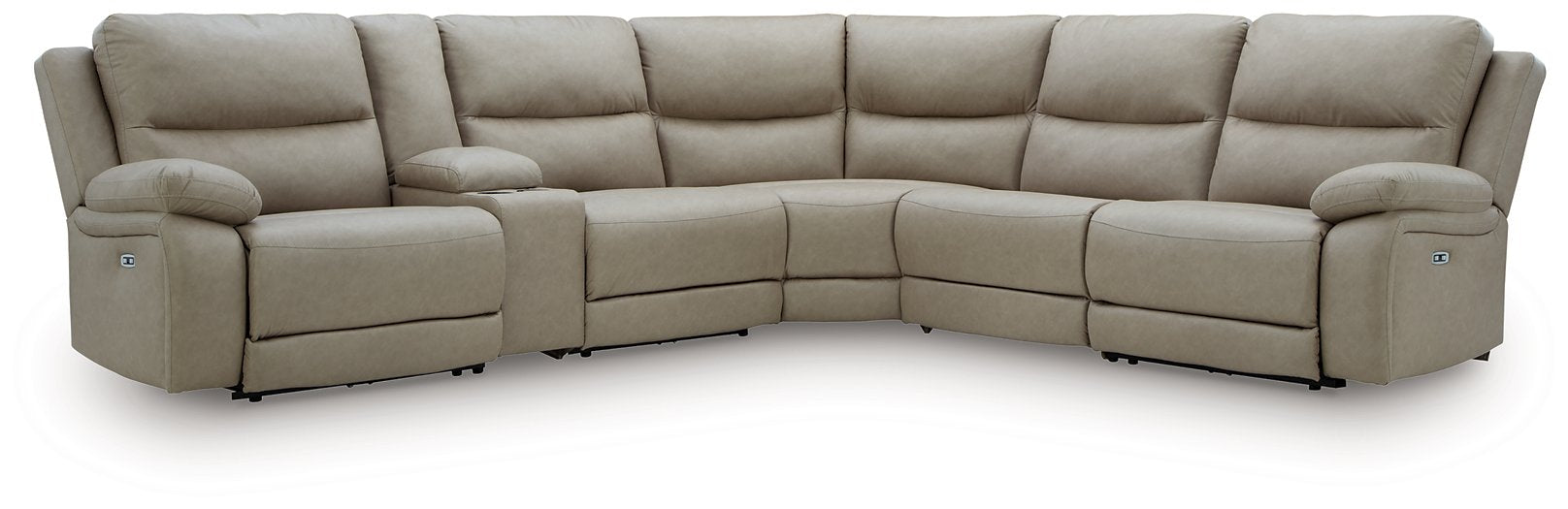 Narwhal Place Reclining Sectional with Storage Console - National Warehouse Furniture (Buffalo, NY)