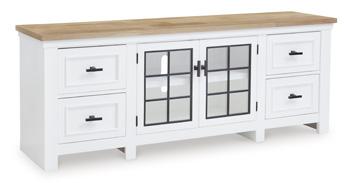 Ashbryn 74" TV Stand - National Warehouse Furniture (Buffalo, NY)