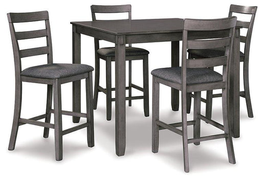 Bridson Counter Height Dining Table and Bar Stools (Set of 5) - National Warehouse Furniture (Buffalo, NY)