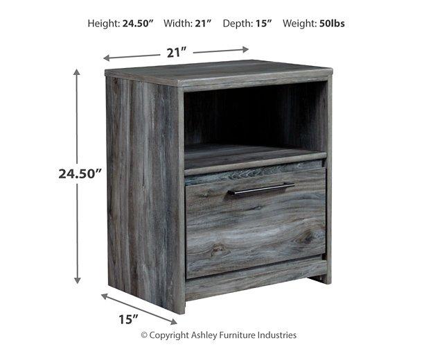 Baystorm Nightstand - National Warehouse Furniture (Buffalo, NY)