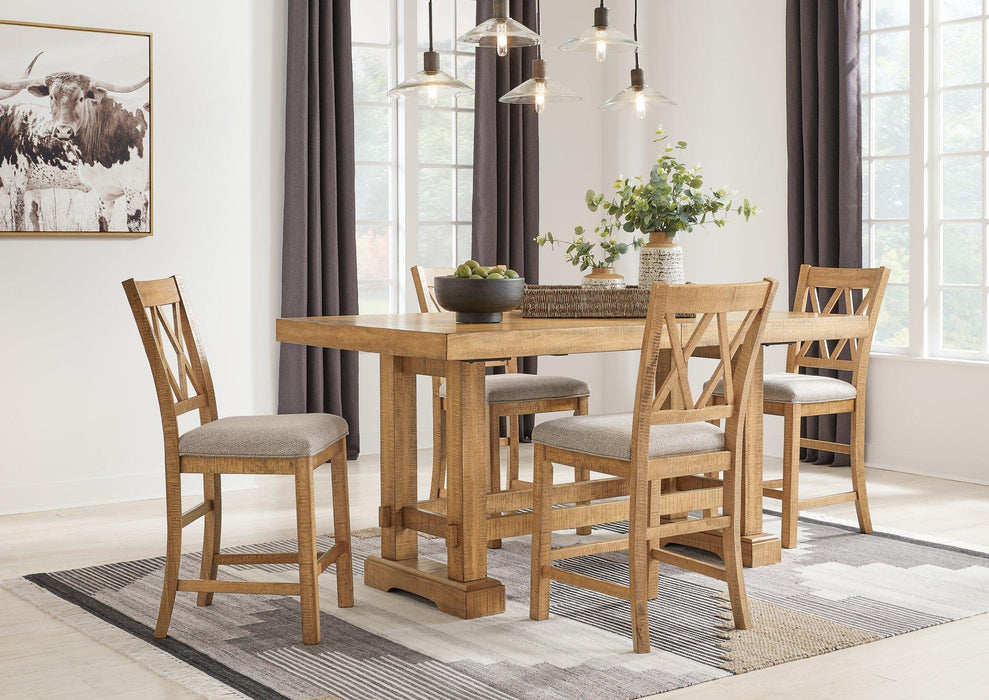 Havonplane Counter Height Barstool - National Warehouse Furniture (Buffalo, NY)