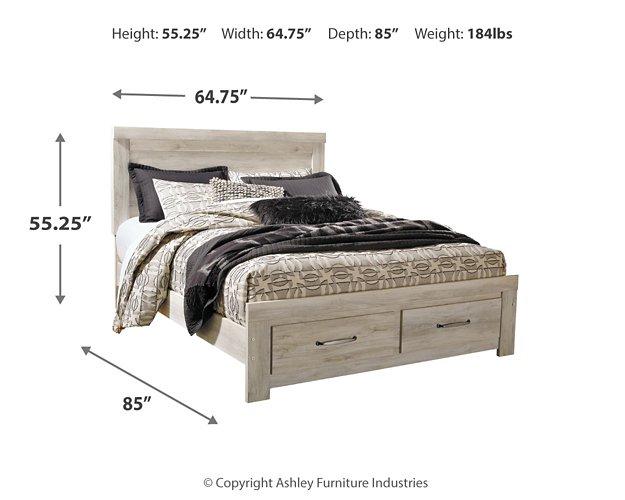 Bellaby Bed with 2 Storage Drawers - National Warehouse Furniture (Buffalo, NY)