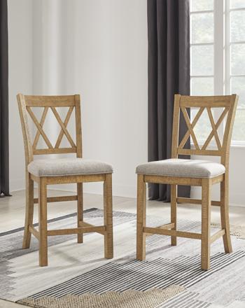 Havonplane Counter Height Barstool - National Warehouse Furniture (Buffalo, NY)