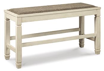 Bolanburg Counter Height Dining Bench - National Warehouse Furniture (Buffalo, NY)
