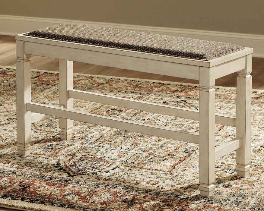 Bolanburg Counter Height Dining Bench - National Warehouse Furniture (Buffalo, NY)