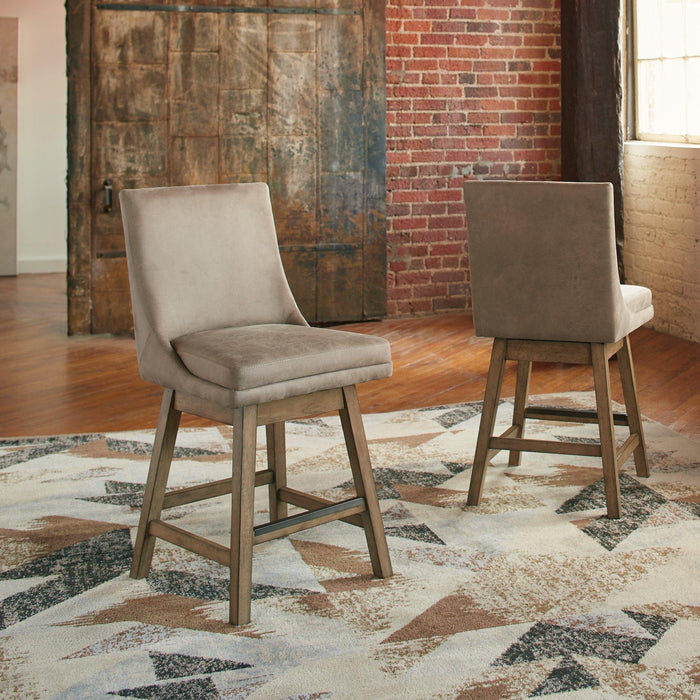 Tallenger Bar Stool Set - National Warehouse Furniture (Buffalo, NY)