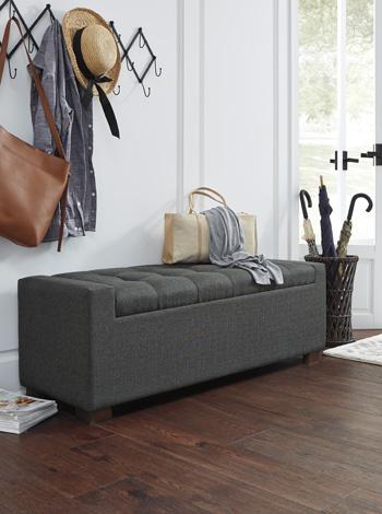 Cortwell Storage Bench - National Warehouse Furniture (Buffalo, NY)
