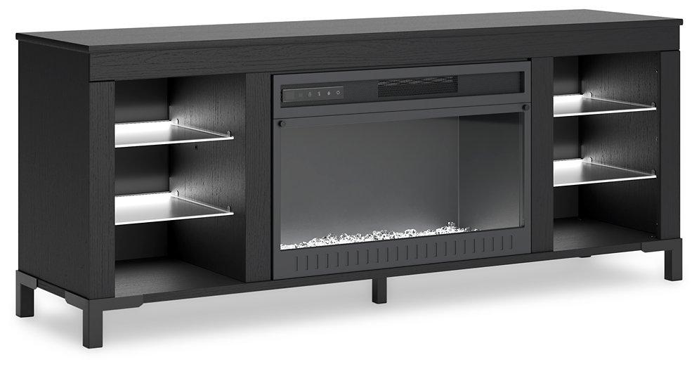 Cayberry 60" TV Stand with Electric Fireplace - National Warehouse Furniture (Buffalo, NY)