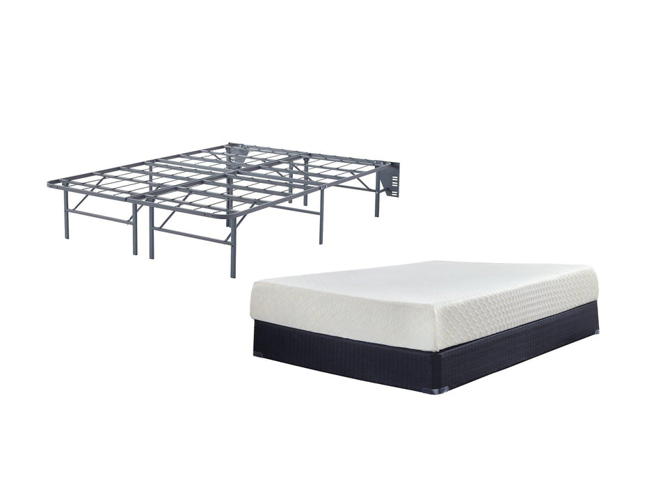 10 Inch Chime Memory Foam Mattress Set - National Warehouse Furniture (Buffalo, NY)