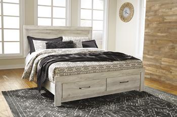 Bellaby Bed with 2 Storage Drawers - National Warehouse Furniture (Buffalo, NY)