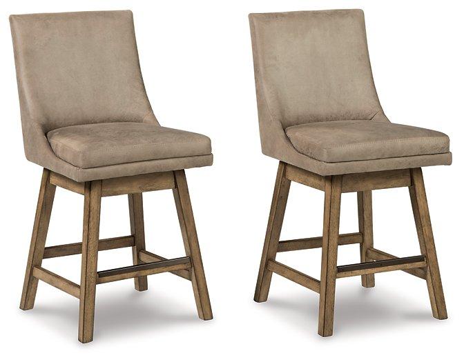 Tallenger Bar Stool Set - National Warehouse Furniture (Buffalo, NY)
